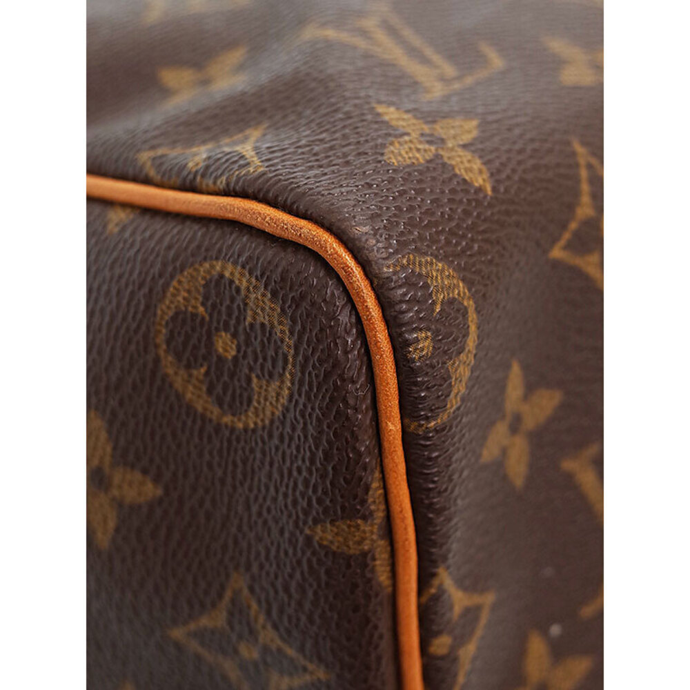 Louis Vuitton Monogram Leather Brown Speedy Boston Bag - Picture 7 of 9